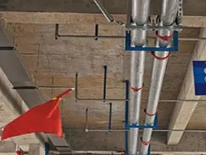 天门管廊支架的安装方法